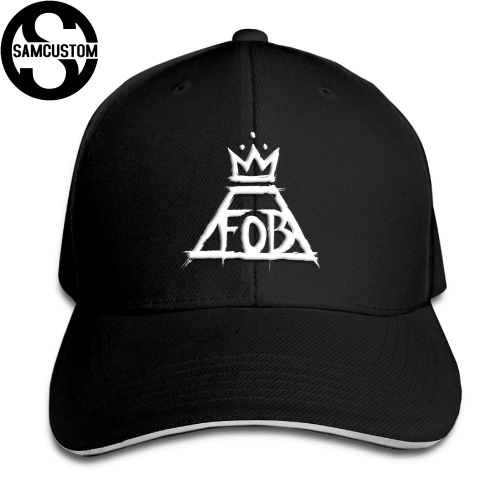 SAMCUSTOM Four Seasons Universal Casual Cap Summer sunshade Creative Fall Out Boy 3D Printing Visors Sandwich |