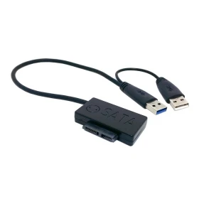 

USB 3.0 to 90 Degree angled type Slimline SATA 7+6 13Pin CD DVD ROM driver Adapter With extral USB Power cable