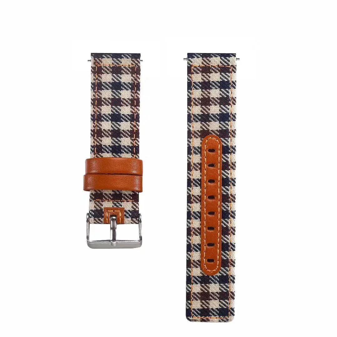 Ремешок для часов Amazfit ремешок Bip кожаный браслет из ткани для Huami Amazfit Pace Stratos 2 ремешок для amazfit gtr 47 мм 42 мм - Цвет: Color 3