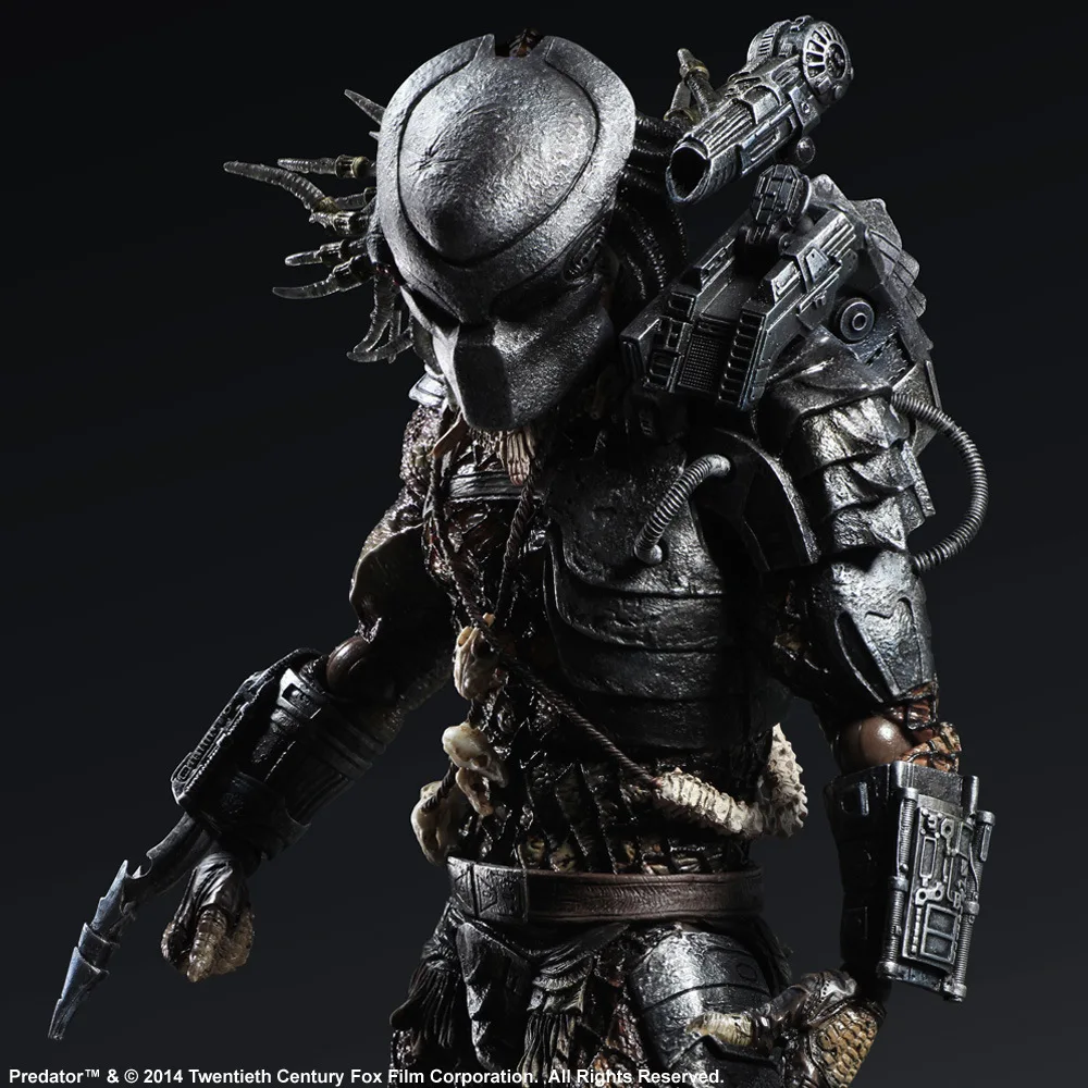 Huong Movie Figure 27 см Alien Hunter Primevil Play Arts Kai Generation 2 хищник, ПВХ фигурка коллекционная игрушка модель