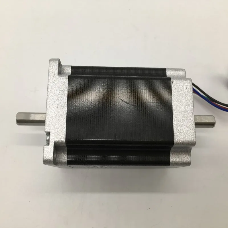 Nema23 шаговый двигатель 8 мм двойной вал 57*84 3A 2.2Nm 320Oz-in 2ph 4 провода высокий крутящий