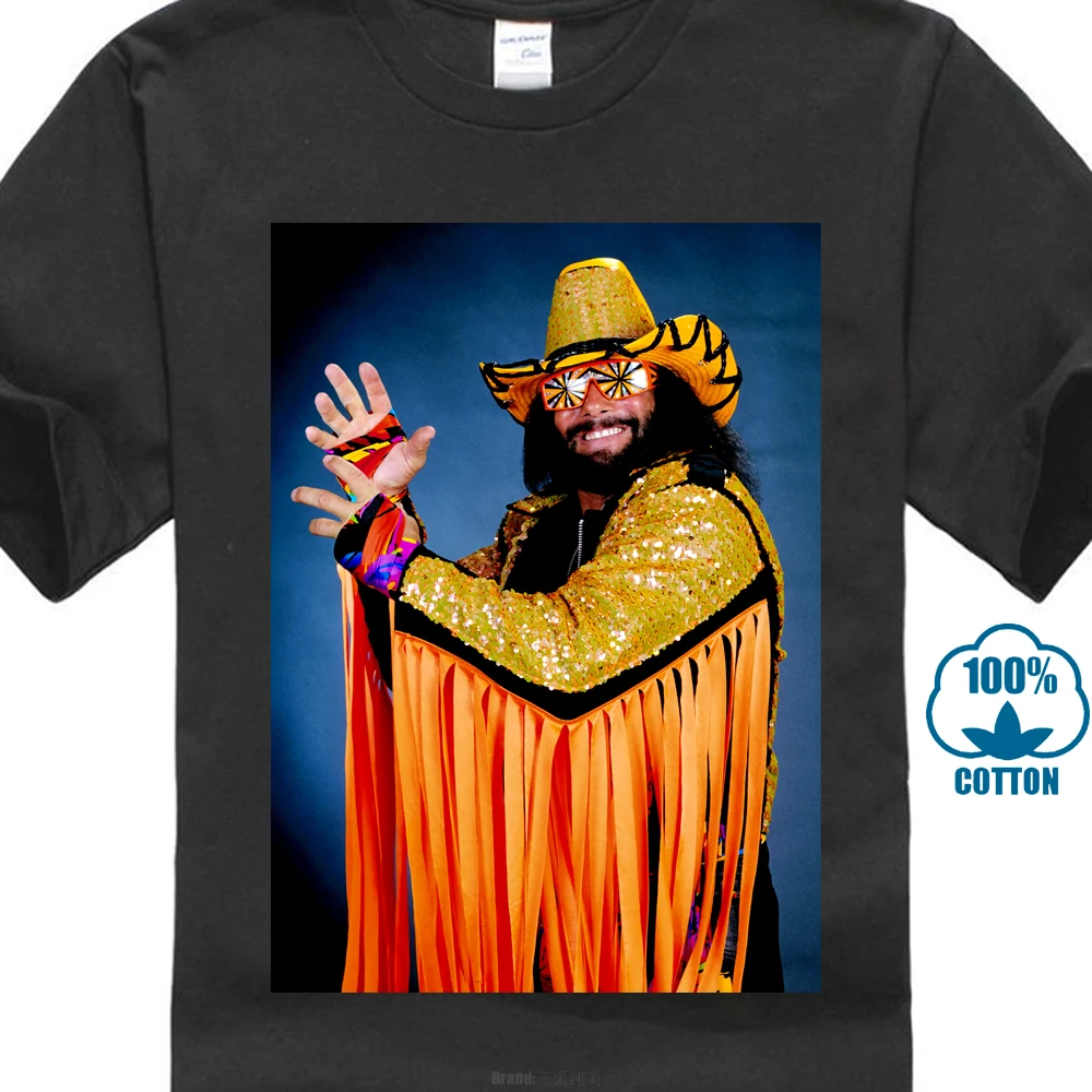 ** مفتول العضلات رجل T قميص راندي سافاج مصارع المصارعة صغير متوسط كبير أو Xl ** مفتول العضلات رجل T قميص راندي سافاج مصارع المصارعة صغير متوسط كبير أو Xl