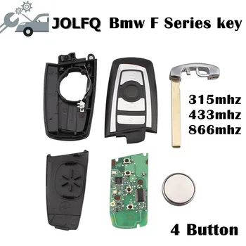 

High quality Keyless 4 Button 315MHZ/433MHZ/868MHZ Smart Remote Key for BMW F CAS4 5 Series 7 Series Smart Key With PCF7945 chip