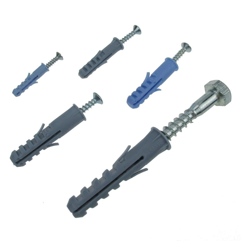 200pcs Plastic Expansion Anchors Drywall Wall Anchors M6 M8 M10 Plastic Anchor Wall Plugs for Screw Length : 30mm, Specification : Gray M8 200pcs Plastic Expansion Anchors Drywall Wall Anchors M6 M8 M10 Plastic Anchor Wall Plugs for Screw Length : 30mm, Specification : Gray M8