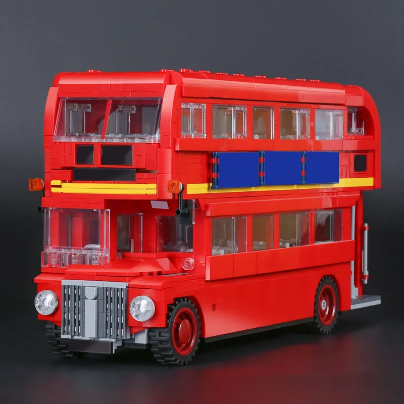 

Lepin 21045 1716Pcs Genuine Technic Series The London Bus Set Model 10258 Building Blocks Bricks Children LegoING Toy Gift