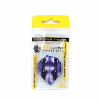 

12PCS Purple Cool Darts Flights CUESOUL Wing Mixed Style For Professional Darts Wing Tail With Good Quality
