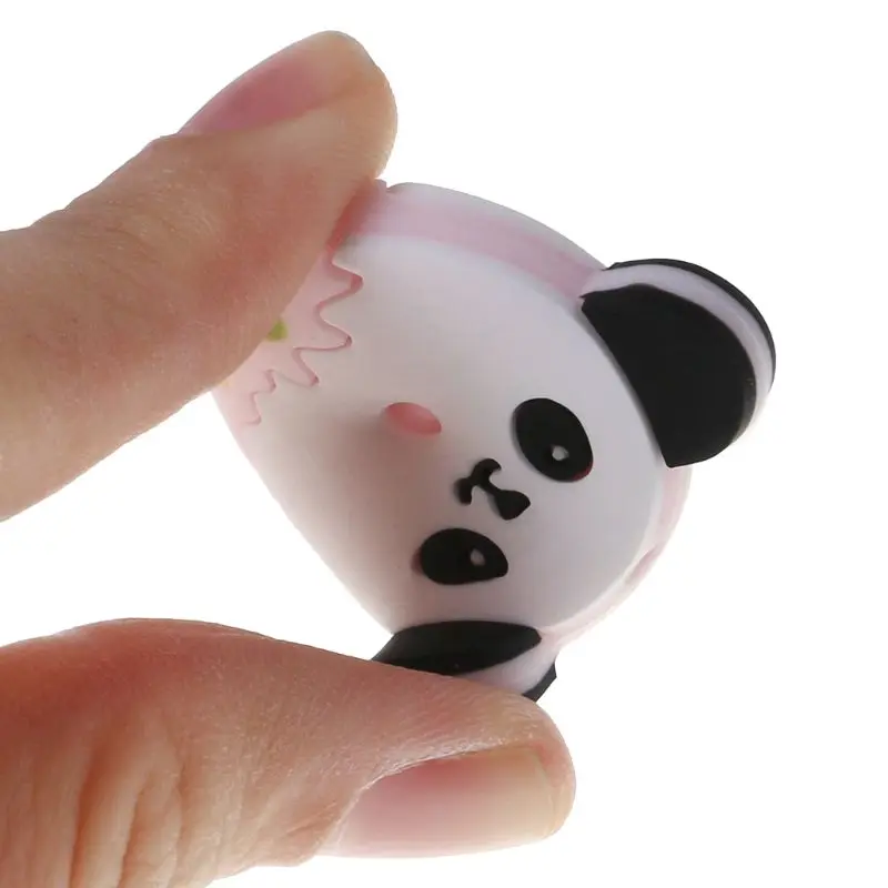 Силиконовые бусины панда мультфильм DIY Прорезыватель для зубов Уход за зубами аксессуары для полости рта ожерелье кулон браслет жевательные игрушки пищевого класса