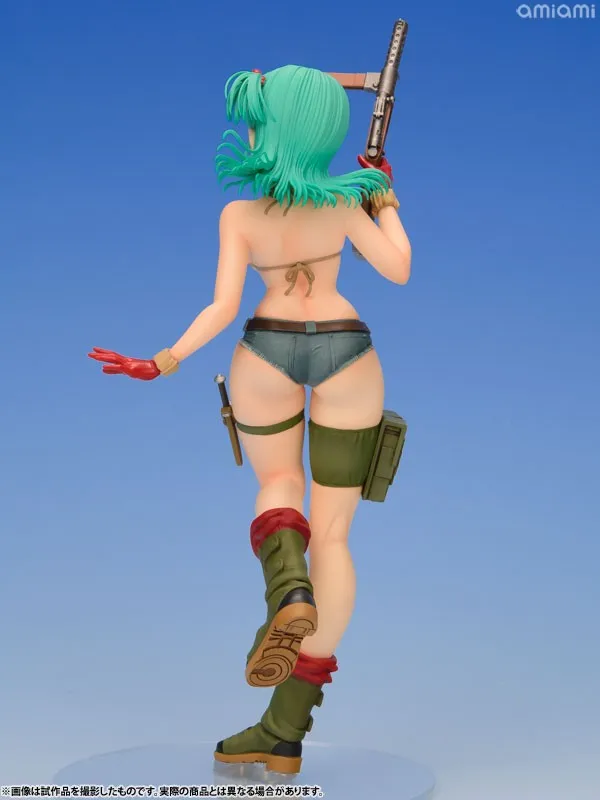 100% Оригинальные megahouse Dragon Ball Gals полную фигуру-bulma армия Ver. от "Dragon Ball"