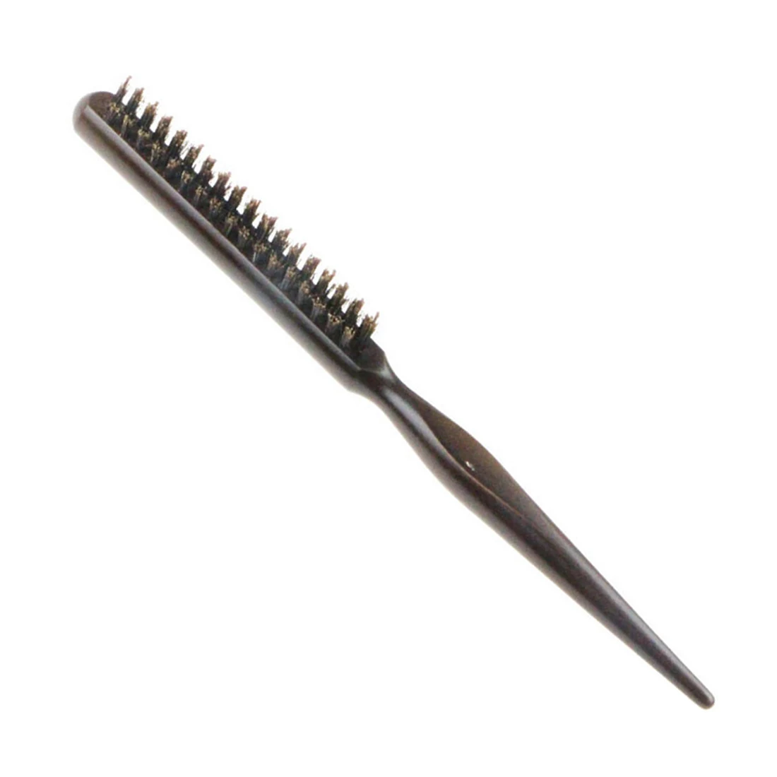 Деревянная ручка щетка для волос гребень натуральный кабан пушистый щетины анти потери расчески теребят щетины Парикмахерские
