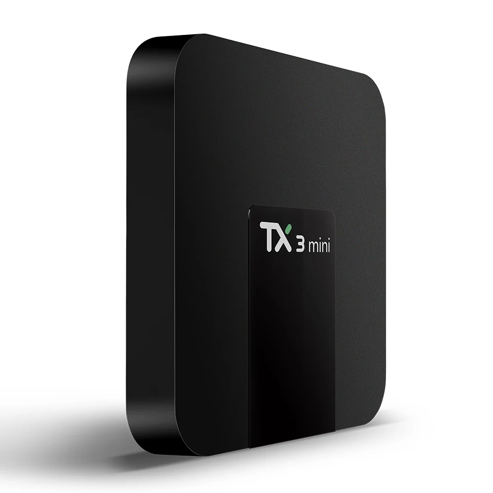 TX3 Мини Смарт ТВ коробка Android 7 1 Amlogic S905W четырехъядерный H.265 ПК 2 Гб 16 DLNA WiFi LAN HD