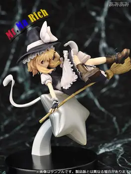 

22cm Touhou Project Marisa Kirisame 1/8 Scale Anime Action Figure Pvc Collection Model Toys Brinquedos For Christmas Gift