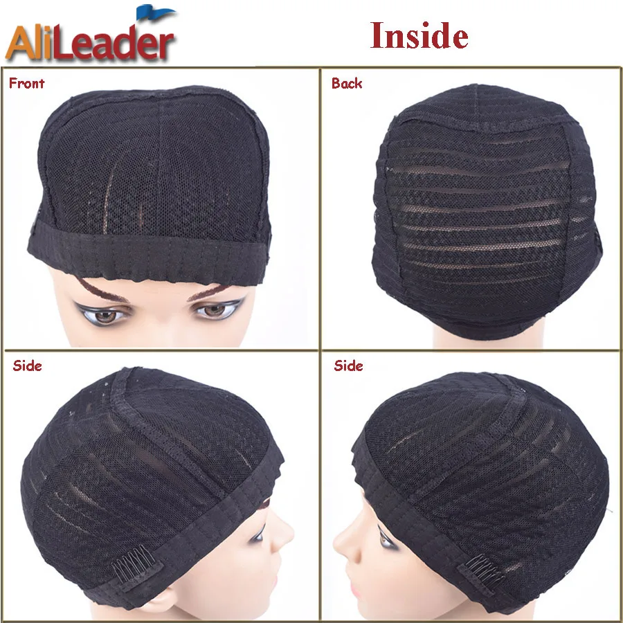 Супер эластичная шапка из косичек для плетения крючком Плетеный парик шапки s для изготовления париков Высококачественная вязаная шапка парик чистый черный цвет 1 шт