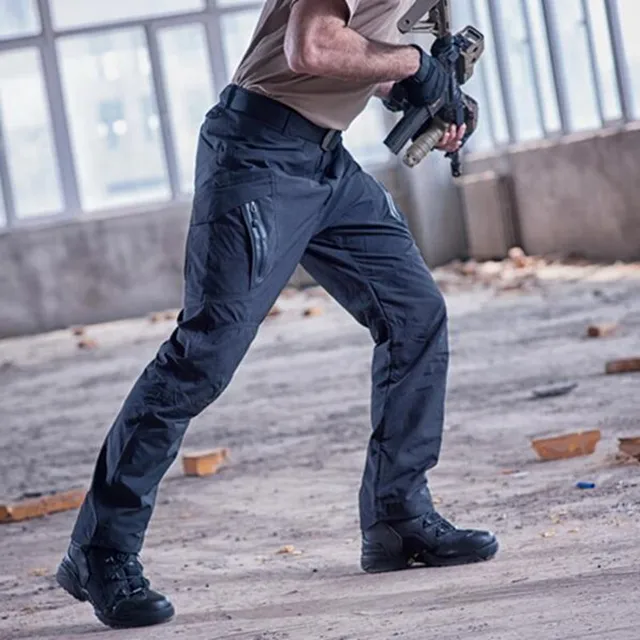 Summer Tactical Style Cargo Pants Men Thin Breathable