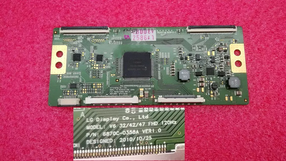 

Original new 6870C-0358A V6 32/42/47 FHD 120HZ T-CON