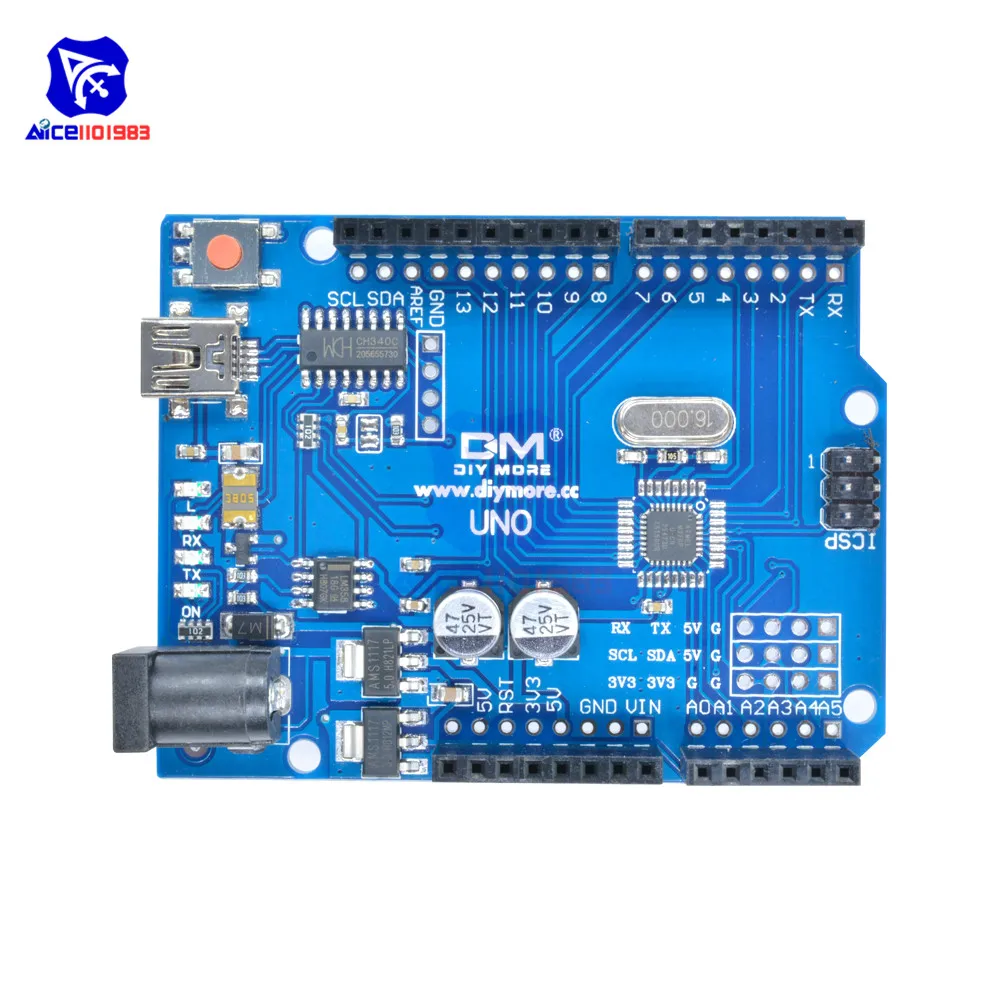 37 в 1 комплект датчиков с UNO R3 CH340 модуль микроконтроллера макетная плата для Arduino UNO R3 MEGA Nano