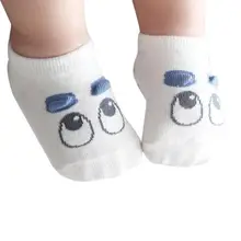 Woweile#5006 детские носки из хлопка для новорожденных мальчиков и девочек милый мультфильм малышей противоскользящие носки