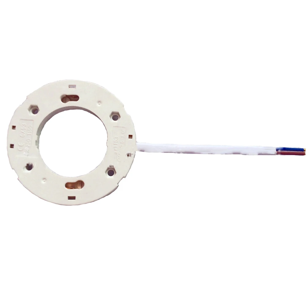 

Under Kitchen For LED Lamp Adapter Display Long Life Cabinet Surface Fitting Replacement Light Base Cupboard Copper Wire GX53