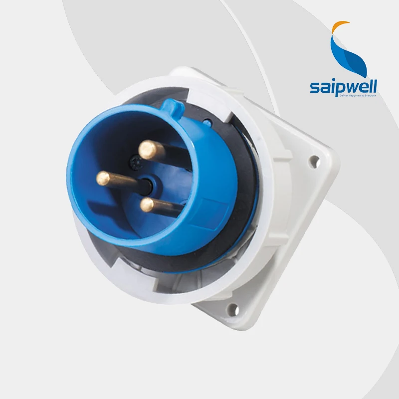 Горячая Распродажа 3 Pin 32A 230V Промышленная штепсельная вилка/Скрытая