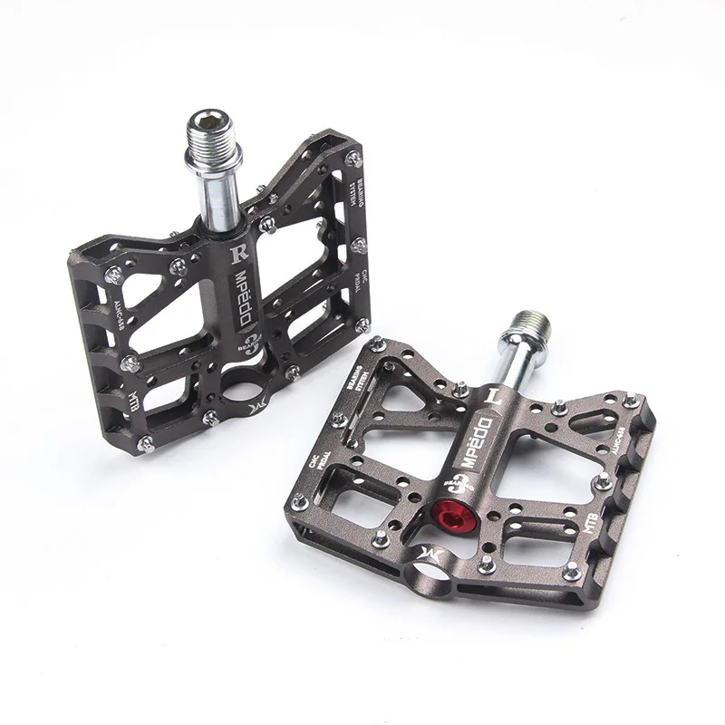 

Mountain Country Bicycle Three Bearing Pedal Exceed Light Aluminium Alloy Non-slip Foot Customize
