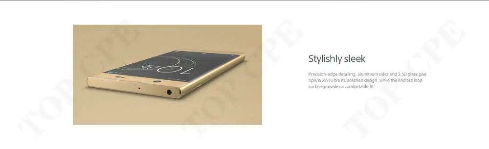 Оригинальный разблокированный смартфон Sony Xperia XA1 Ultra с одним/двумя GSM Sim LTE Android