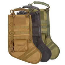 Outdoor New Tactical Molle Christmas Stocking Bag Dump Drop Pouch Utility Storage Bag Military Combat Hunting Magazine Pouches