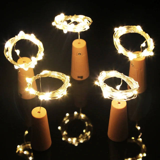 Waterproof Fairy Light CR2032 3AA Battery Powered LED String Light Christmas Light Silver Wire For Wedding Xmas Garland Party