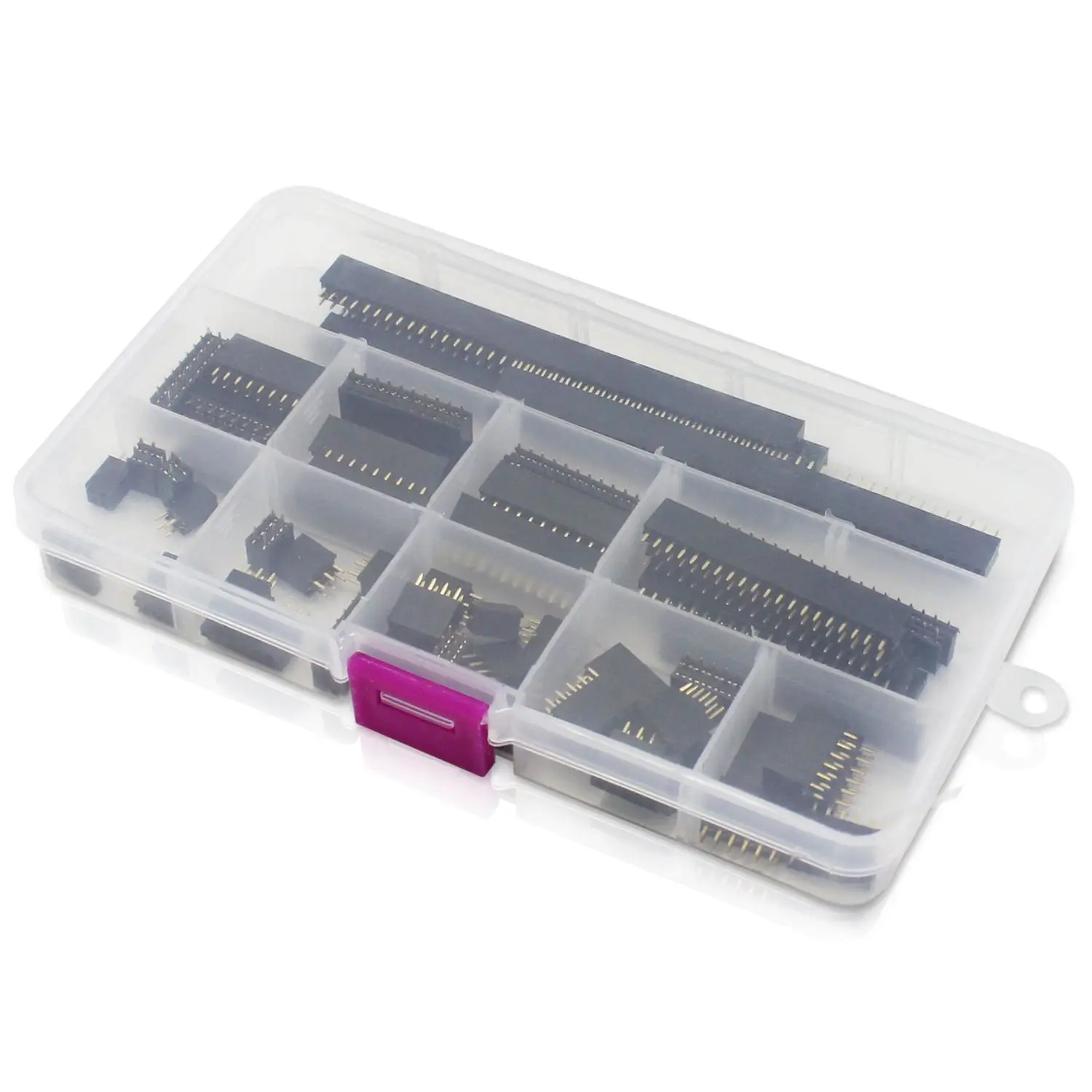 

2.54mm Breakaway PCB Board Header Connector Assortment Kit (65pcs)