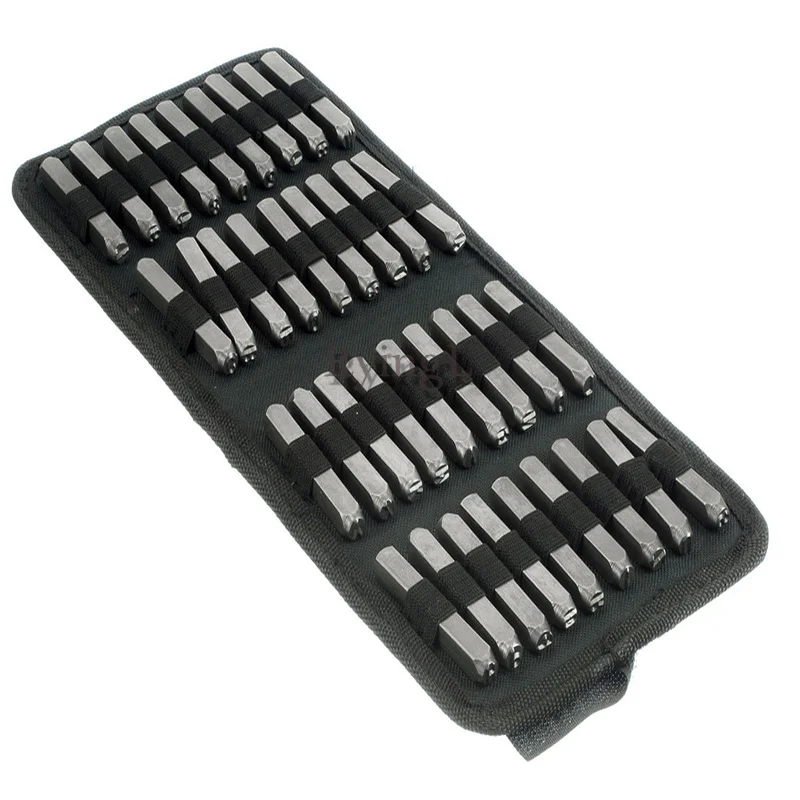 

36pc 3MM/4MM/5MM Letter Number Punch A-Z 0-9 Steel Metal Stamp