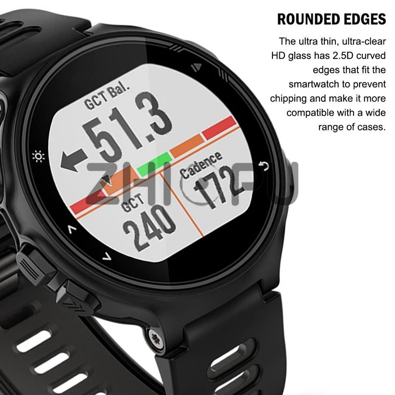 2 шт./лот 9H закаленное стекло для Garmin Forerunner 735XT Защита экрана 735 XT SmartWatch|Защитные
