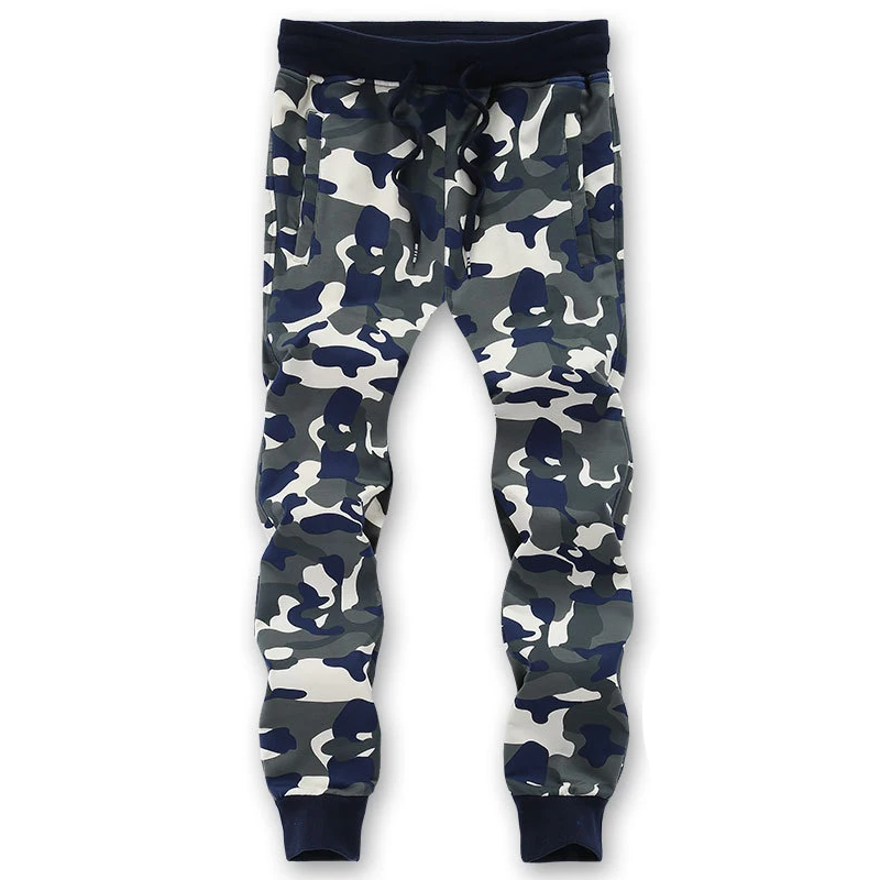  L-6XL 7XL 8XL=52.54 Inch Waist 95% Cotton Camouflage Sweatpants Men Trousers Sweat pants 2019 New A