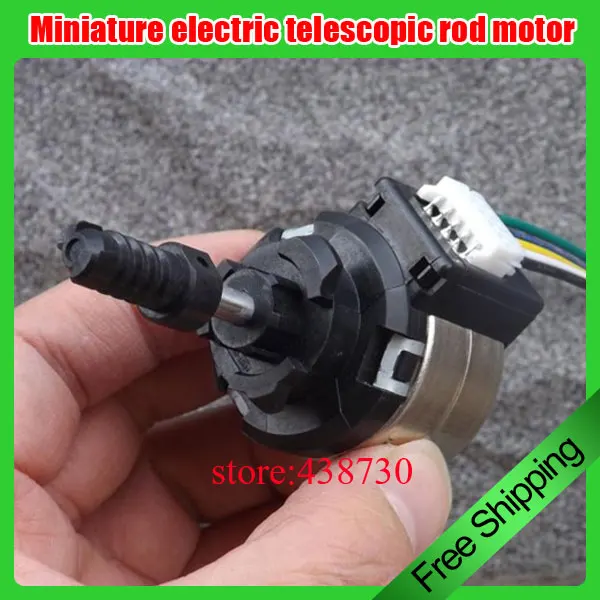 1pcs Miniature electric telescopic rod / positioning screw push rod