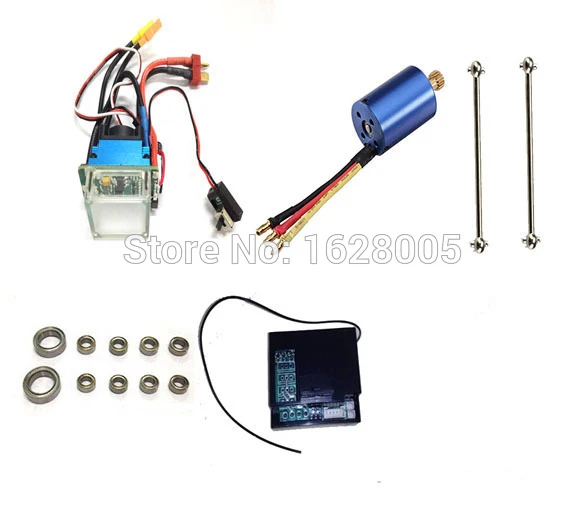 WLToys L202 브러시리스 업그레이드 키트 모터 ESC 수신기 Wltoyskit withkit basskit water