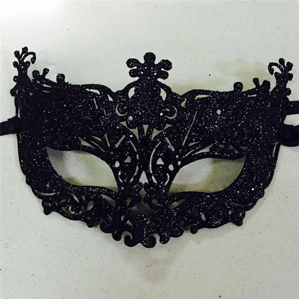 Венецианская маска принцессы для рождественской вечеринки, Подарочная маска для женщин, Маскарадная маска на Хэллоуин, для сцены, полулица, лисичка, блестящая кружевная маска