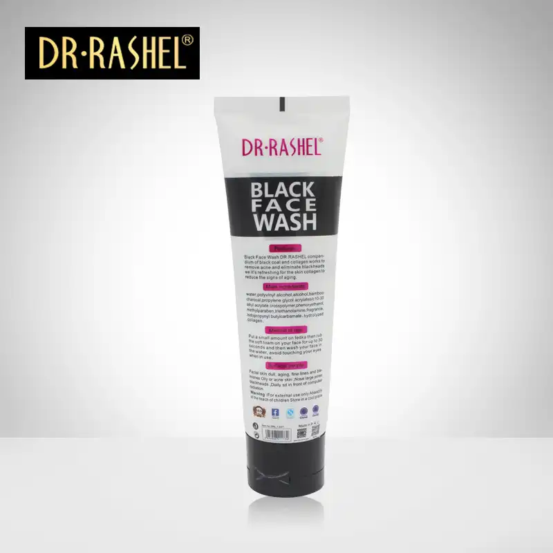 dr rashel black face wash