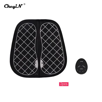 

2PCS Electric Foot Massager Muscle Trainer Host Massage Relaxing Muscle Relaxation EMS Powered Slimming Feet Massager Mat 37