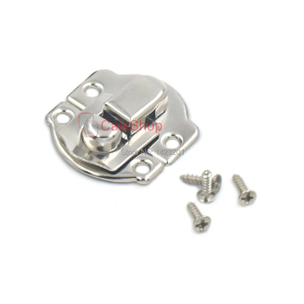 

10 Pcs / Lot 20mmx22mm 26mmx28mm Suitcase Bag Lock Catch Latch Metal For Closure Purse Boxes Cases Buckles Nickel