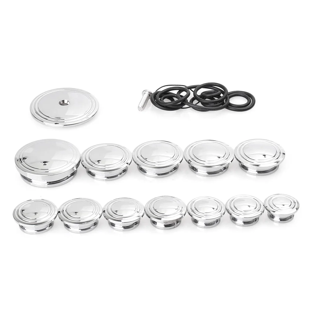 

For BMW R1200 R NINE T Frame Hole Caps Decor Cover Protector 2014-2016 Motorbike Parts Accessories Chrome