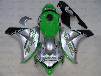 

CBR1000 RR 2009 Full Body Kits Fireblade 2008 - 2011 Green Silver Fairing Kits Fireblade 2009 Fairing