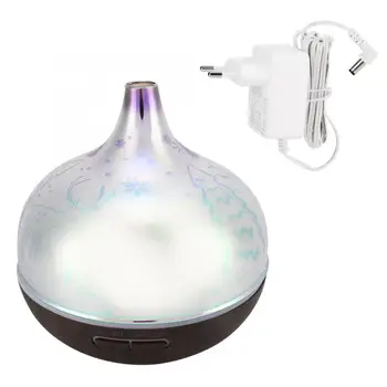 

400ml Mini Aroma Essential Oil Diffuser Ultrasonic Cool Mist Humidifier Air Purifier Strong Fog LED Night light for Office