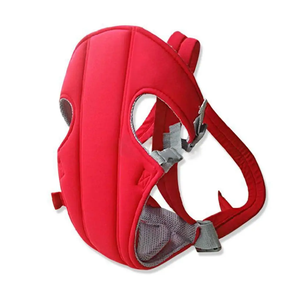 red baby carrier