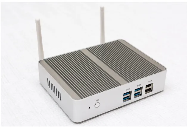 Безвентиляторный Nuc Core i5 7200U i3 7100U DDR3L память Мини ПК Linux ОС Windows 10 Графика HD 620/520 4 к