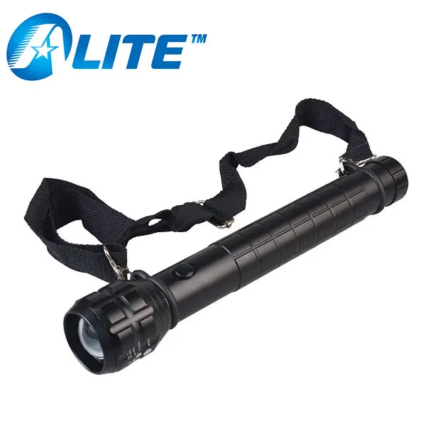 [FREE Ship] Heavy Duty Big Torch Light XP E Q5 LED D Size Battery Metal
