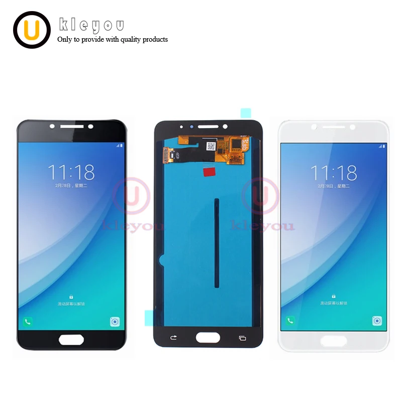 

Touch Screen Digitizer For Samsung Galaxy C7 Pro C7010 SM-C7010 LCD Display 1920x1080 5.7'' AMOLED LCD