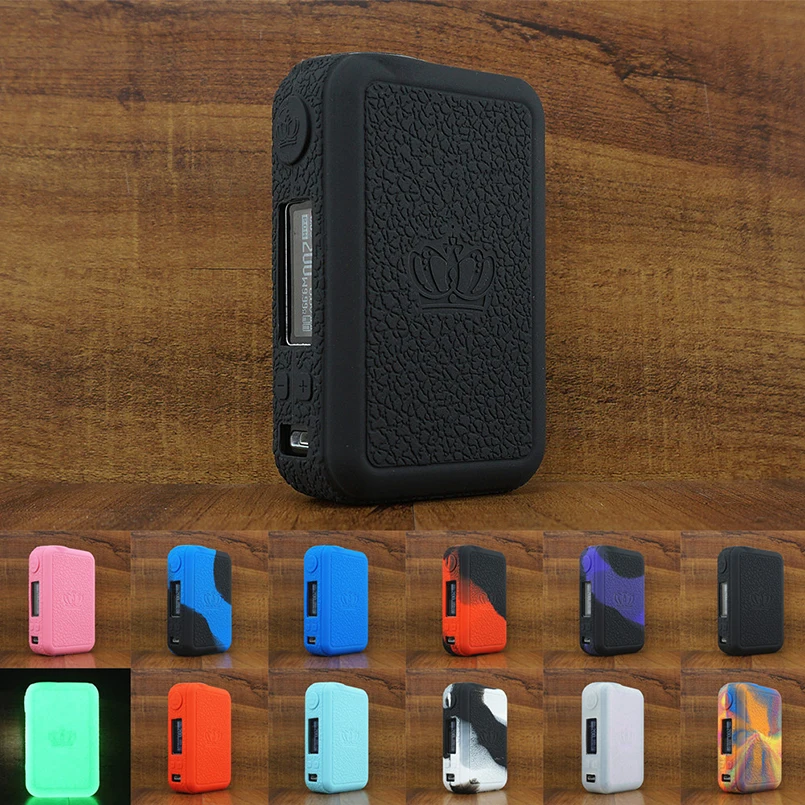 

Silicone Cover case for Uwell Crown V4 Box Mod E-cigarette Silicon skin Sleeve Wrap shell gel