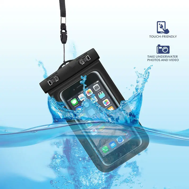 Waterproof Pouch for iPhone 6 6s plus Water Proof Diving Bags Outdoor