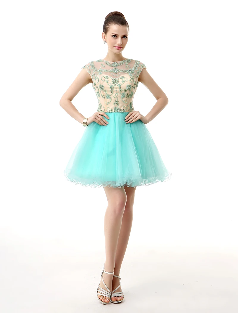 homecoming dresses cap sleeves
