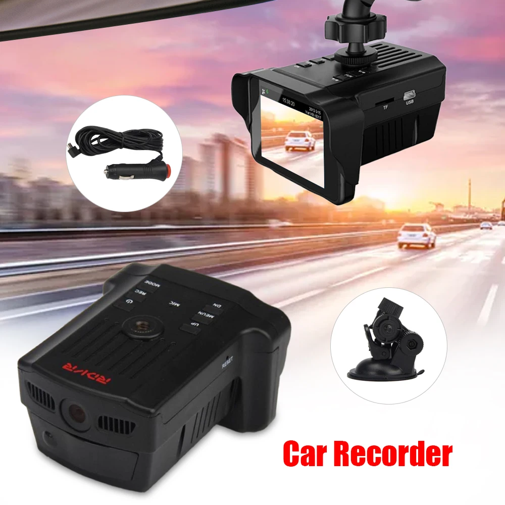 

Anti radar detector Car DVR camera flow detecting 2 in 1 dash cam car-detector alarm system video recorder camcorder Accessories
