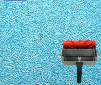 

Art wall paint embossed roller for wall decoration 7 inch rubber roller no.066
