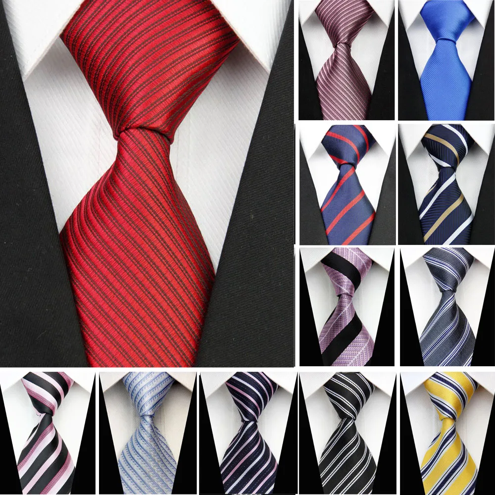Men Classic Formal Casual Necktie for Wedding Party Business Gift