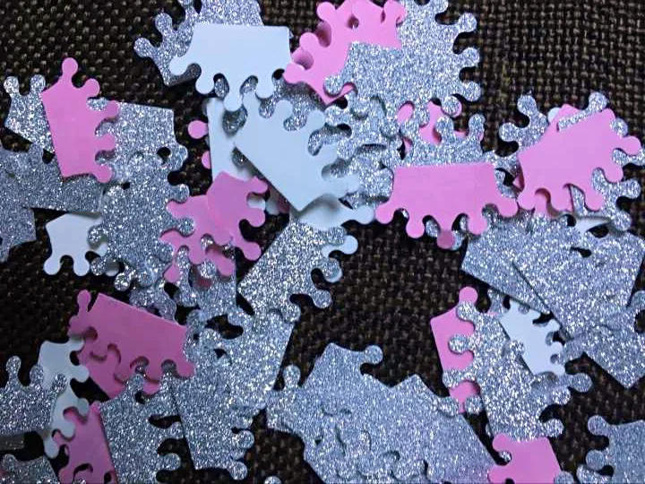 Ручная работа Серебряная блестящая корона Декор Принцесса Розовый Свадебный